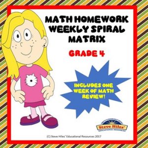 Math Homework Weekly Spiral Matrix