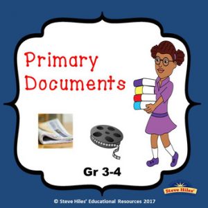 Primary Sources: 3rd & 4th Grade
