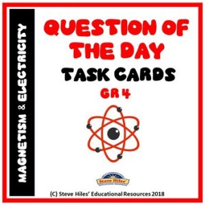 Magnetism & Electricity Question of the Day Task Cards