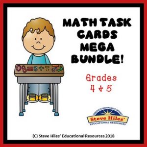 Math Task Cards Mega Bundle