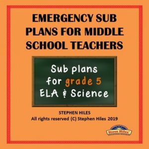 ELA & Science Sub Plans for Middle School Teachers