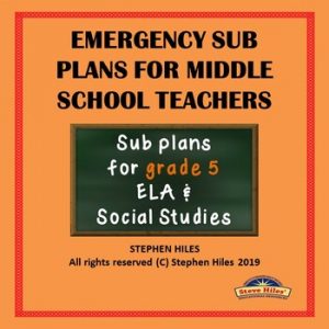 ELA & Social Studies Sub Plans for Middle School Teachers