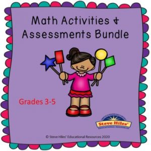 Math Activities & Assessments Bundle