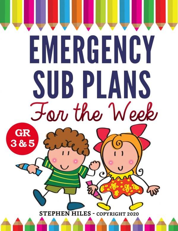 Emergency Sub Plans for the Week!