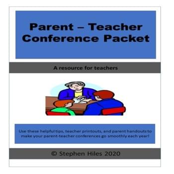 Parent Teacher Conference Resource Packet