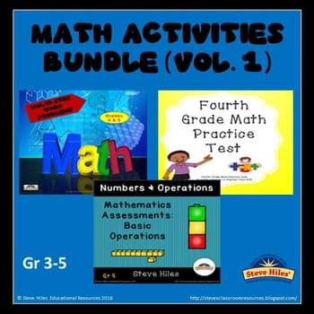 Math Activities Bundle (Vol.1)