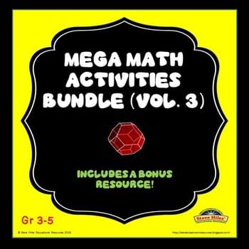 Mega Math Activities Bundle (Vol.3)